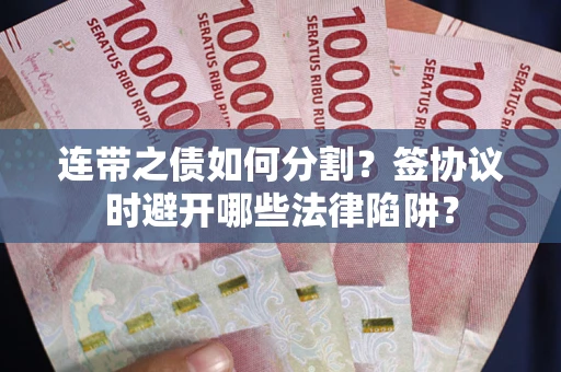 济南连带之债如何分割？签协议时避开哪些法律陷阱？