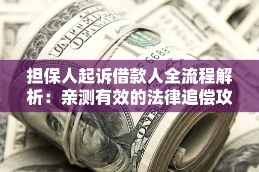济南担保人起诉借款人全流程解析：亲测有效的法律追偿攻略